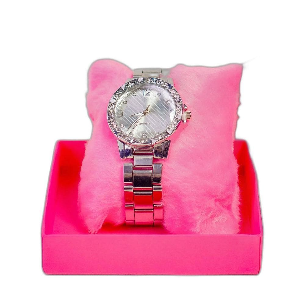 Relógio Feminino Prata Quartz