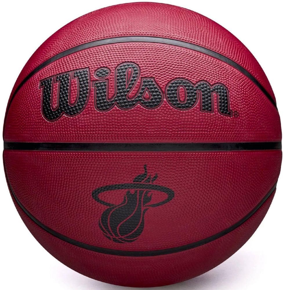 Bola De Basquete Wilson Nba Team Tribute Solid Miami Heat