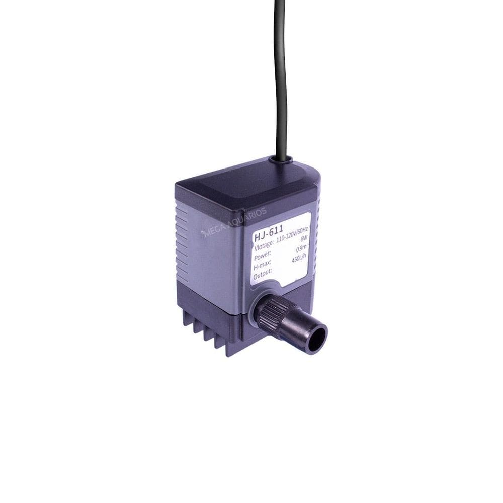 Bomba Submersa Sunsun Hj-611 450Lh Aquário 90L - 220V