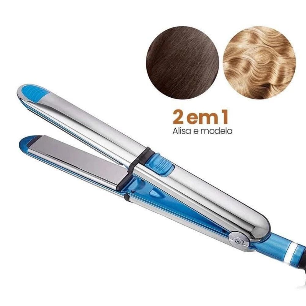Prancha Chapinha Cabelo  Titânio Bilvol