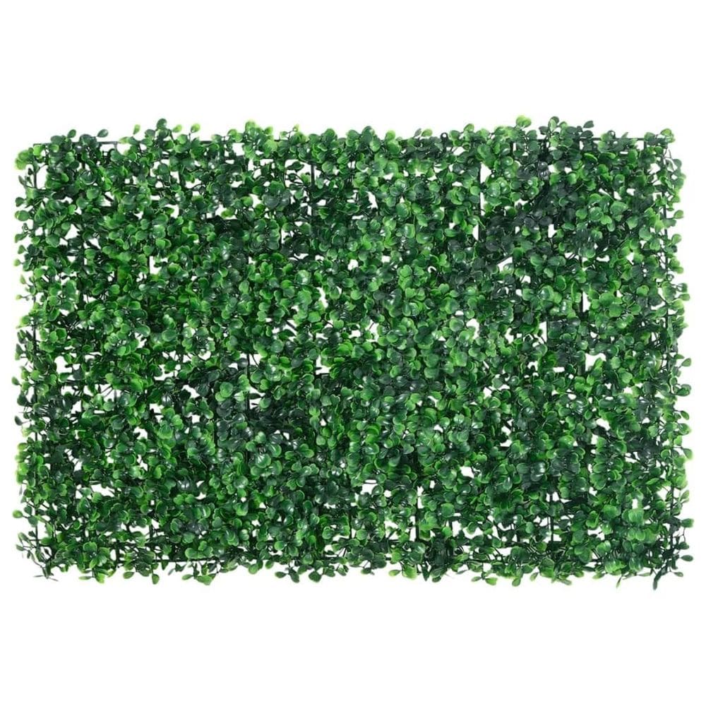 Tela de privacidade com cerca de folha de arbusto artificial VidaXL 40x60cm