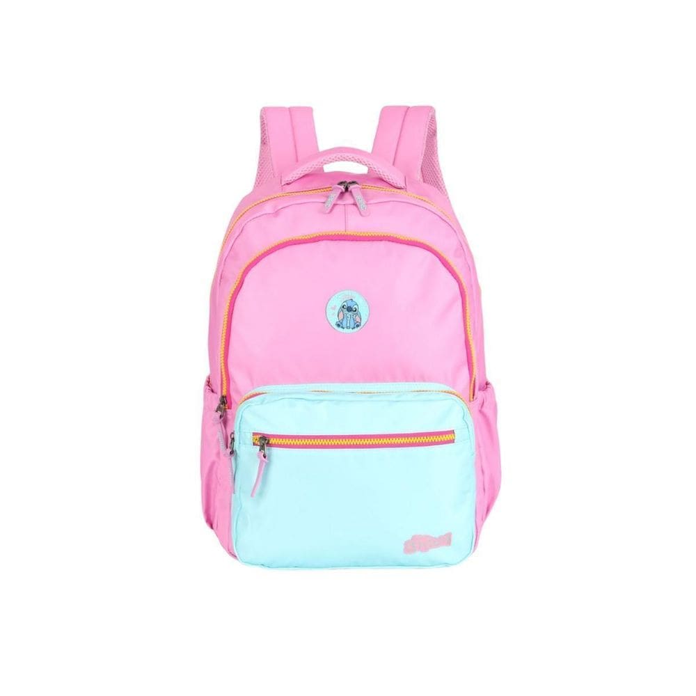 Mochila De Costas Stitch Juvenil Escolar Passeio Meninas