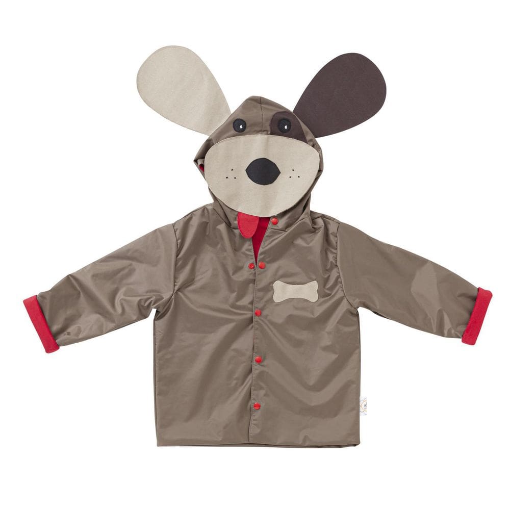 Capa De Chuva Dani Lessa Cachorro Marrom Tamanho 2