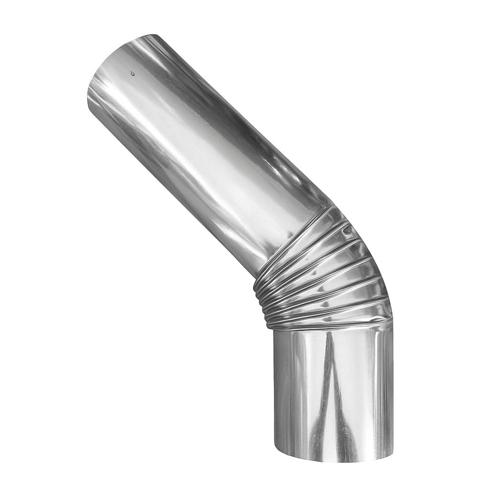 Curva Chaminé Inox Ø 115mm Cano Joelho 45º Fogão Lenha N°2 - Hedlund