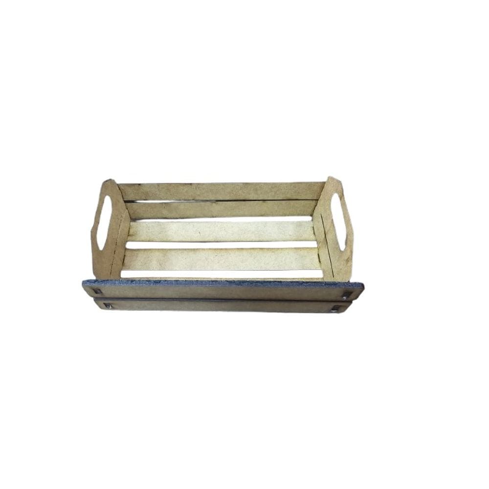 Bandeja com alça MDF Cru