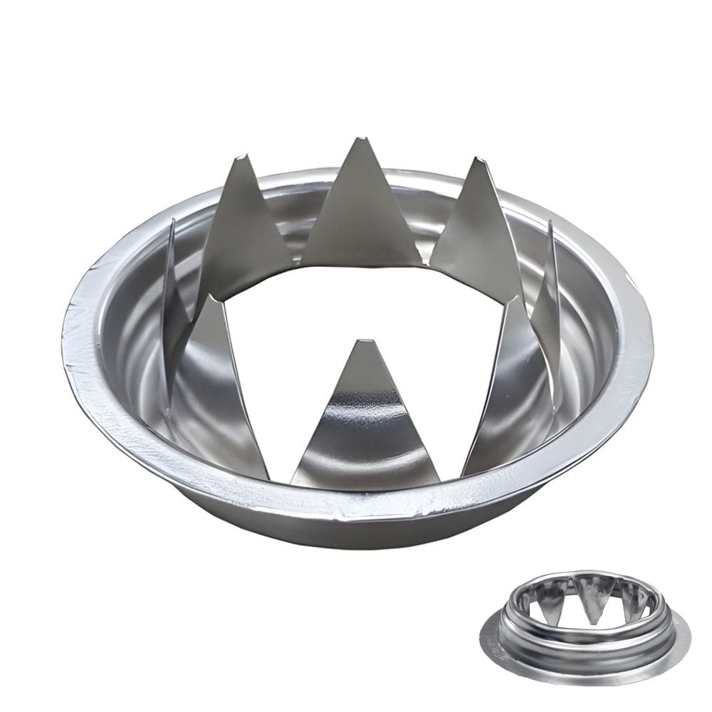 Anel Universal Colarinho Para Chaminé Fogão A Lenha Inox Ø 110/115/120mm - 9237 Hedlund