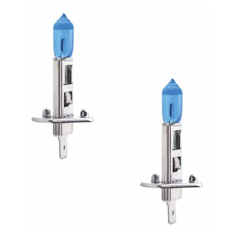 Par De Lampada Halogena Super Branca Code/Tech One 12V H1