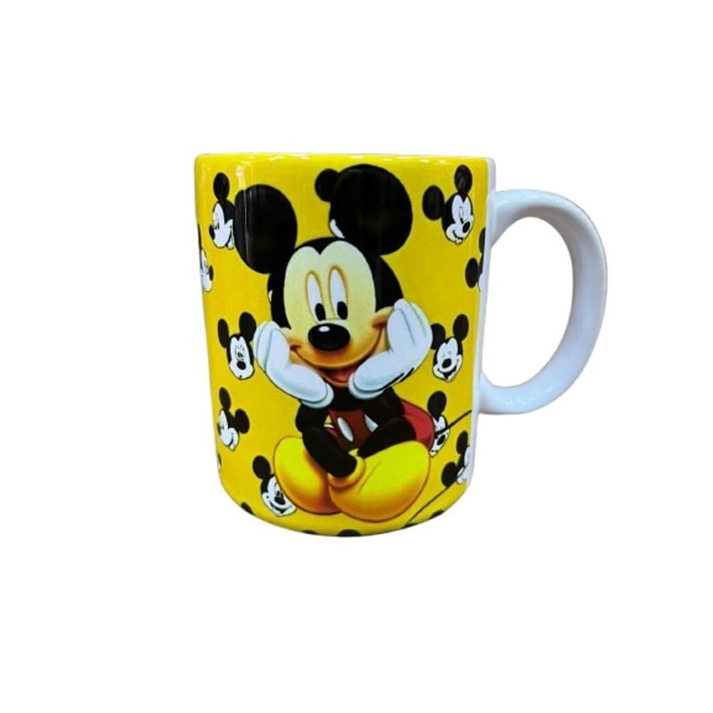 Caneca De Cerâmica Mickey/ Minnie