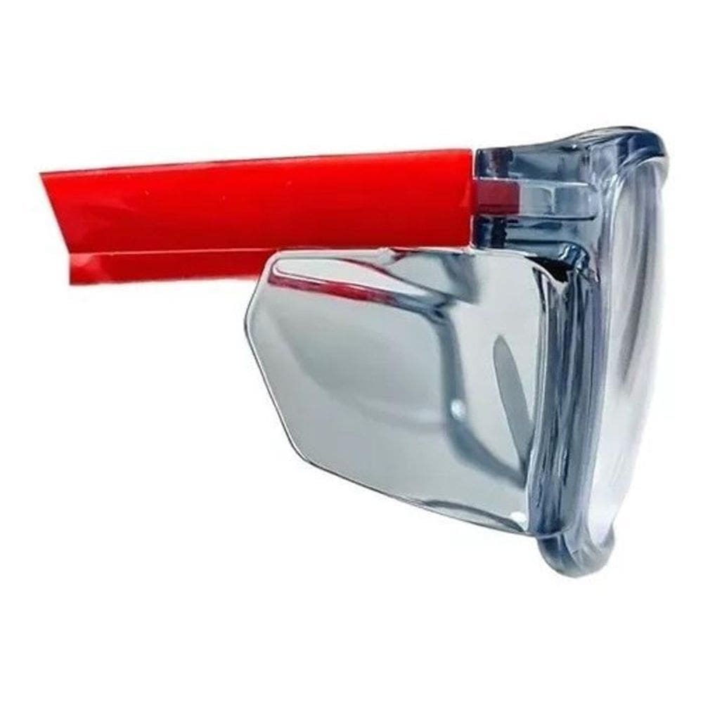 Oculos Cancun Incolor Haste Vermelha Kalipso Ca 45873