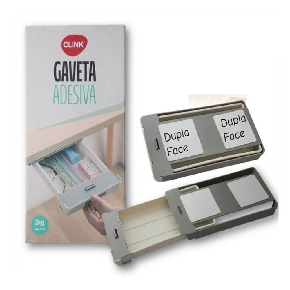 Gaveta Adesiva Para Mesa Escritório Organizadora Lapis