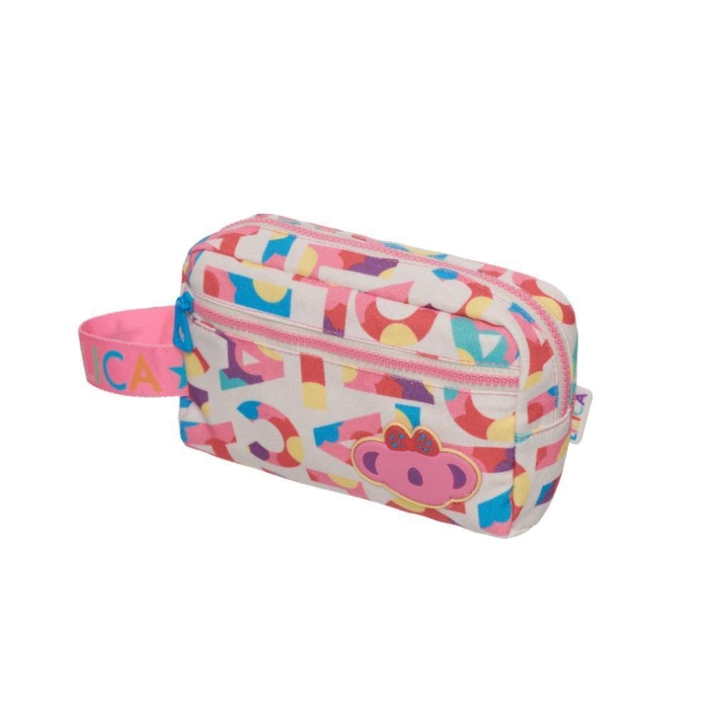 Necessaire Pacific Lov It Lilica Ripilica Flowers Rosa