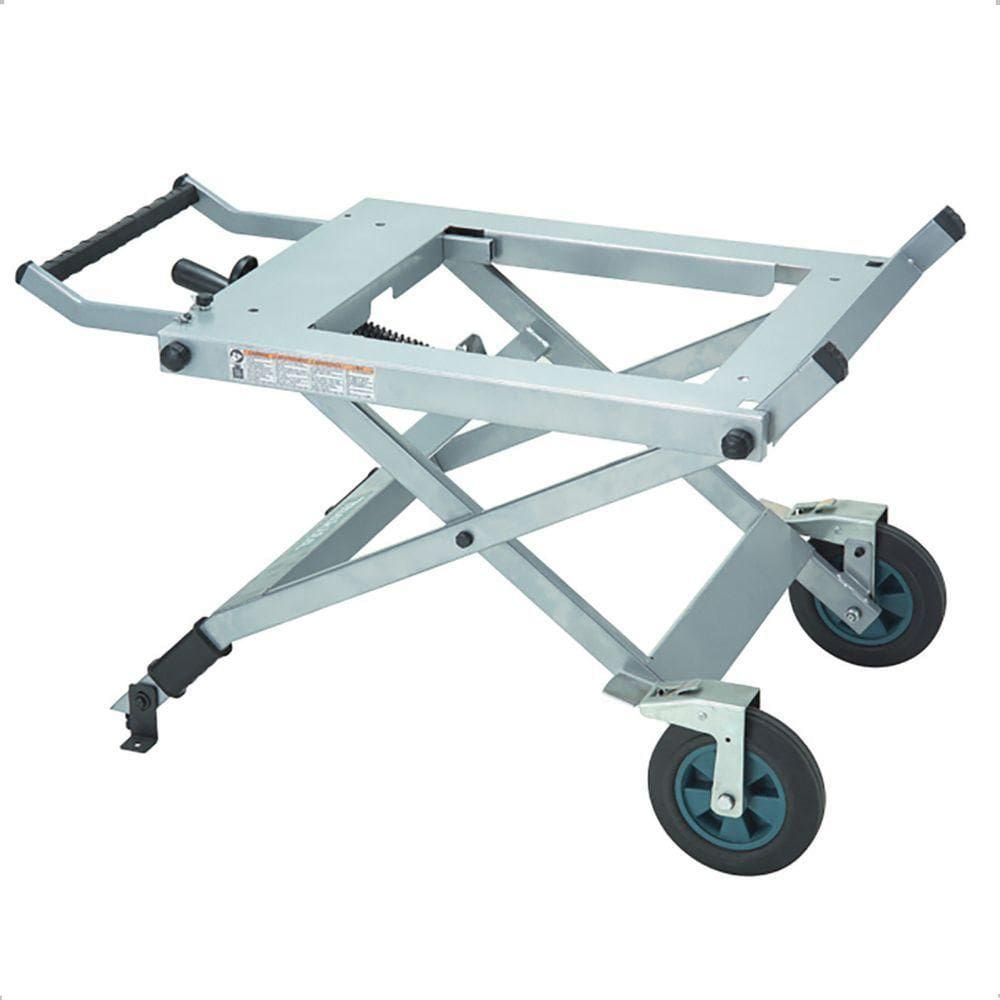 Carrinho Bancada Para De Serra De Mesa Mlt100 Makita Jm27000300 Suporte Regulável Mesa Alumínio