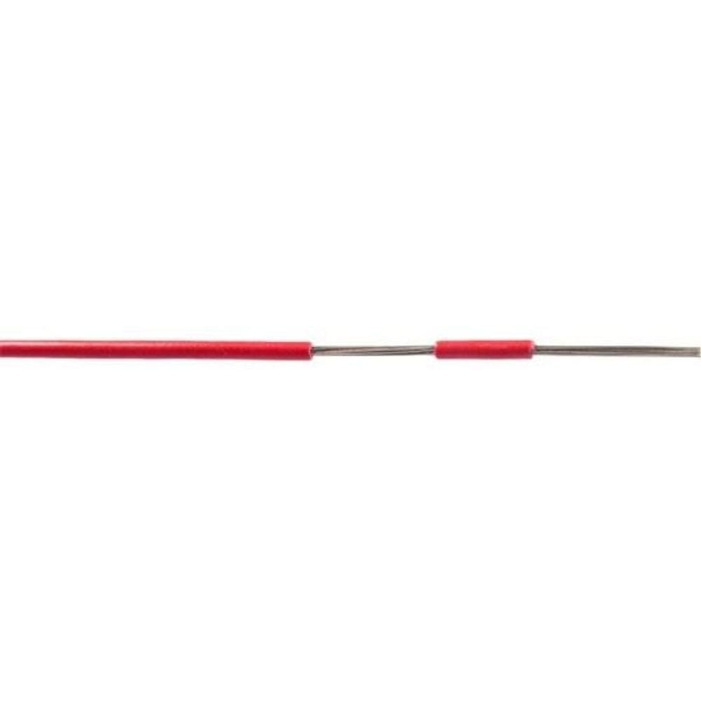 Fio Cabinho Flexível 0,30mm Vermelho Tiaflex - RL / 100