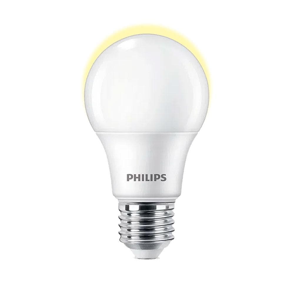 Kit  5 Lâmpada Led Philips bulbo A60 BV  E27 Amarela - 11W