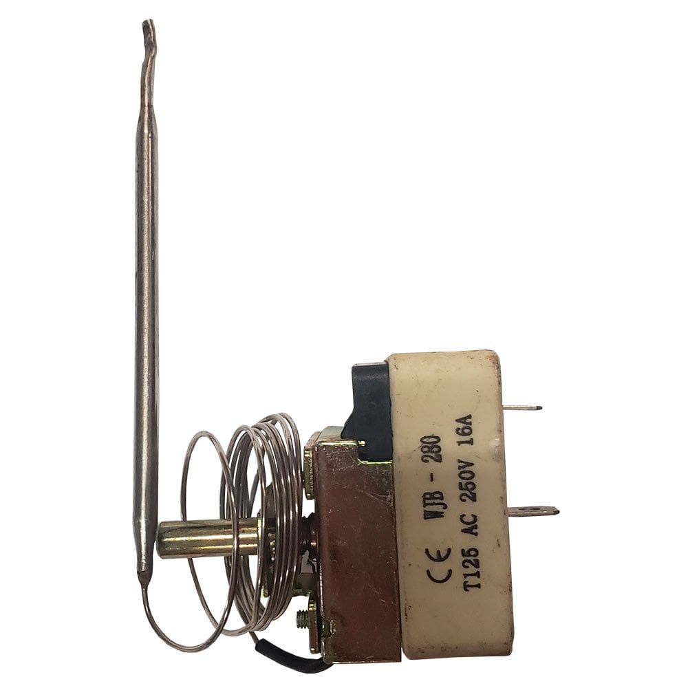 Termostato Bulbo de Haste Curta para Forno Elétrico - 300°C