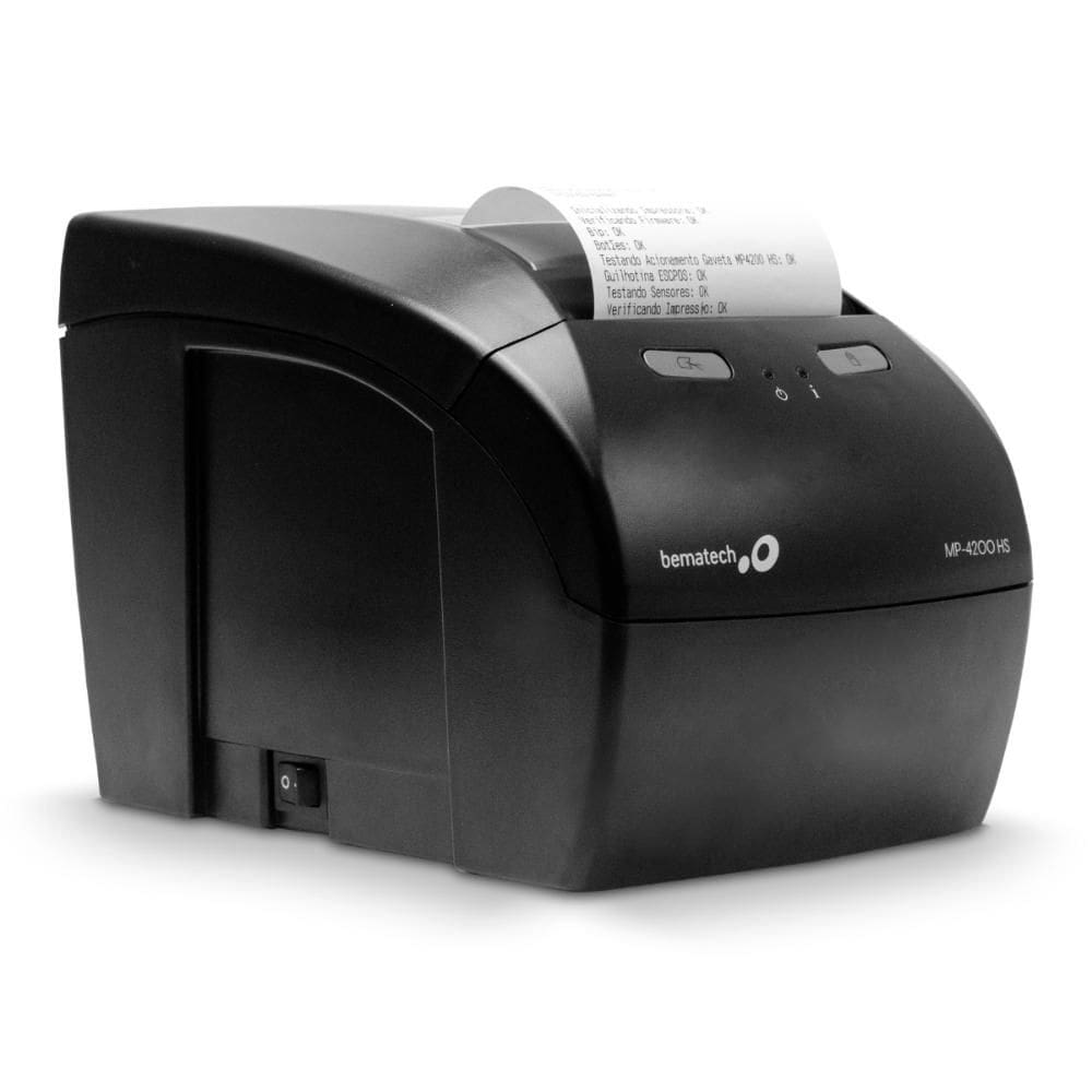 Impressora Mp-4200hs Termica Não Fiscal Com Guilhotina Usb - Bematech