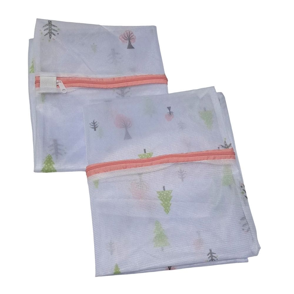 Kit 2 Sacos Para Lavar Roupas Delicadas e Peças Íntimas na Máquina 40x50cm