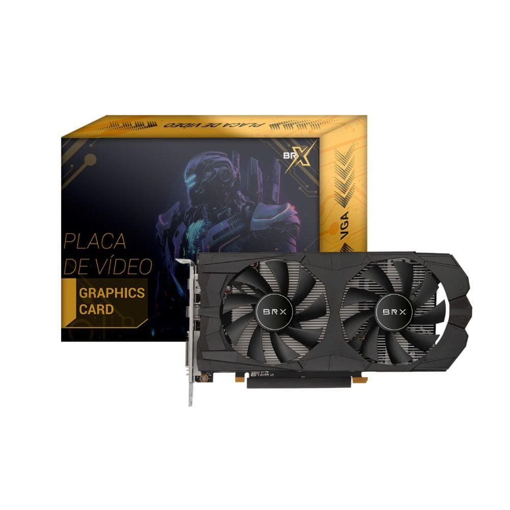 Placa de Video BRX RX 580 16GB GDDR5 256 Bits