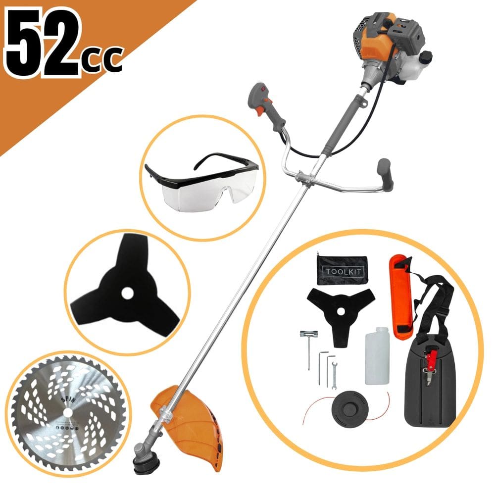 Roçadeira Profissional Tekna Rl520 Pi 52cc 3em1 C/ Videa 40d