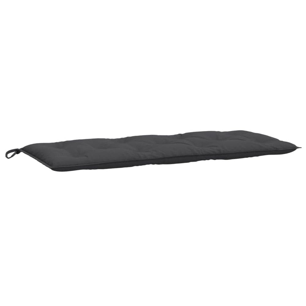 Almofada de banco de jardim VidaXL Melange Antracite 120x50x7cm