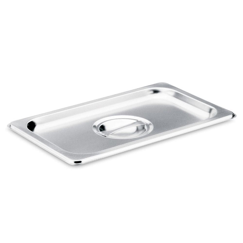 Tampa para Cuba Gastronômica 1/4 Hércules em Aço Inox 27x16 cm