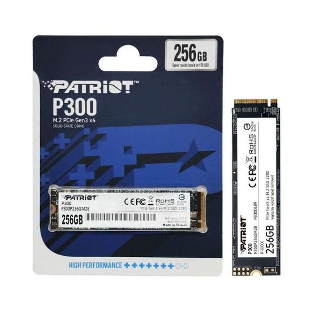 Ssd 256gb Patriot M2 Nvme P300p256gm28