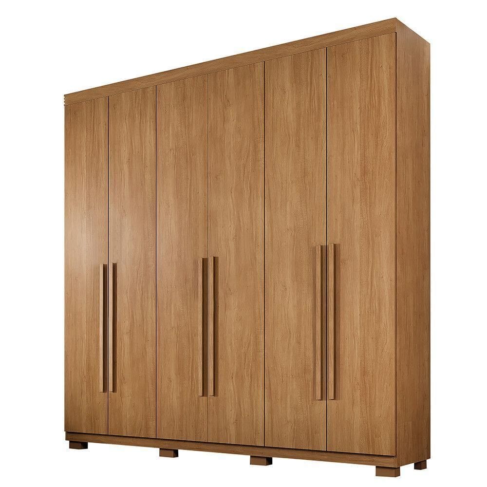 Guarda-roupa Moscou 6 Portas 6 Gavetas - Benetil Cinamomo