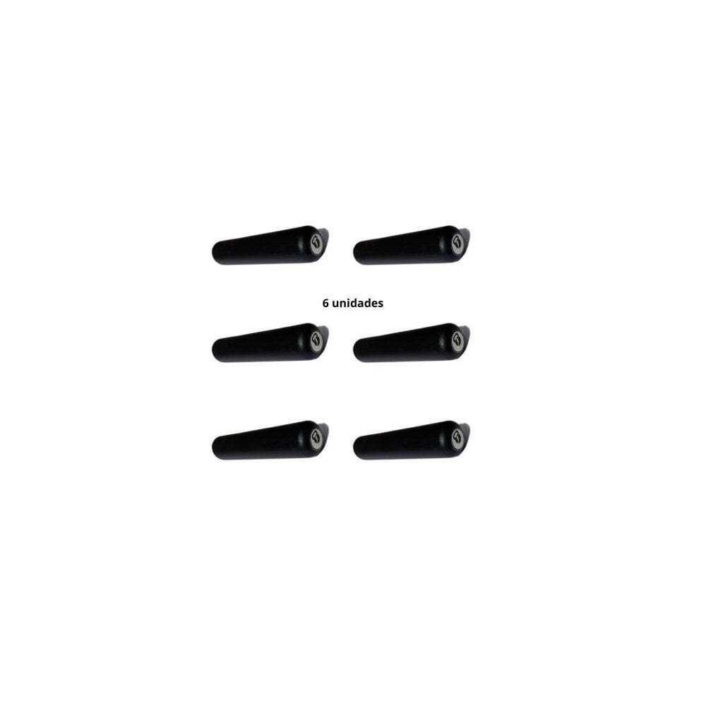 6 Manoplas 15cm x 1 Polegada Equipamento Barras Academia Fitness Punho Estacao JFIT