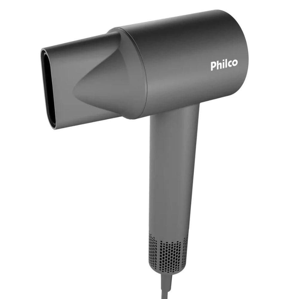 Secador de Cabelo Philco 1600W PSC3600 4 Temperaturas Cinza