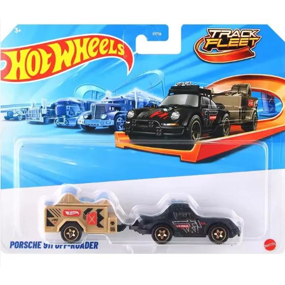 Carrinho - Porshe 911 off-Roader - Hot Wheels Track Fleet MATTEL