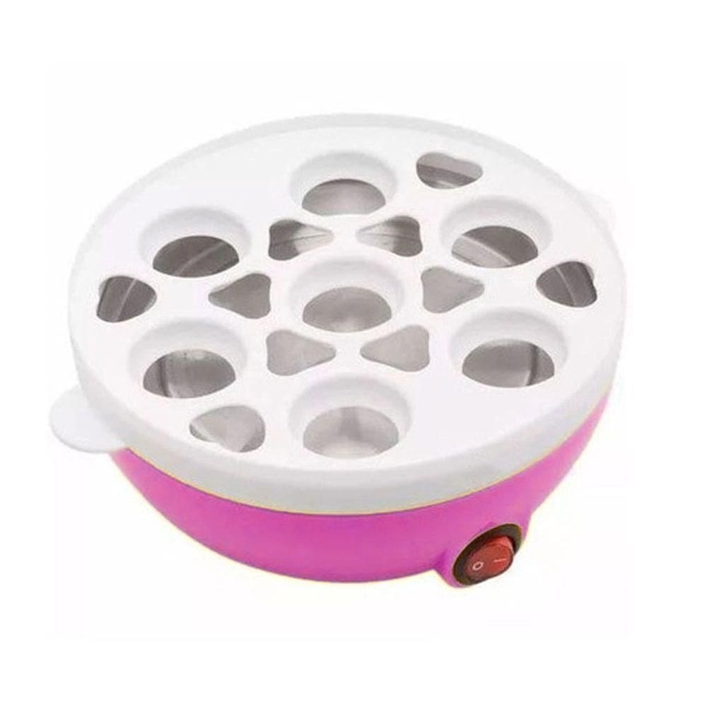 Cozedor Elétrico A Vapor Ovos Egg Cooker 110v Rosa