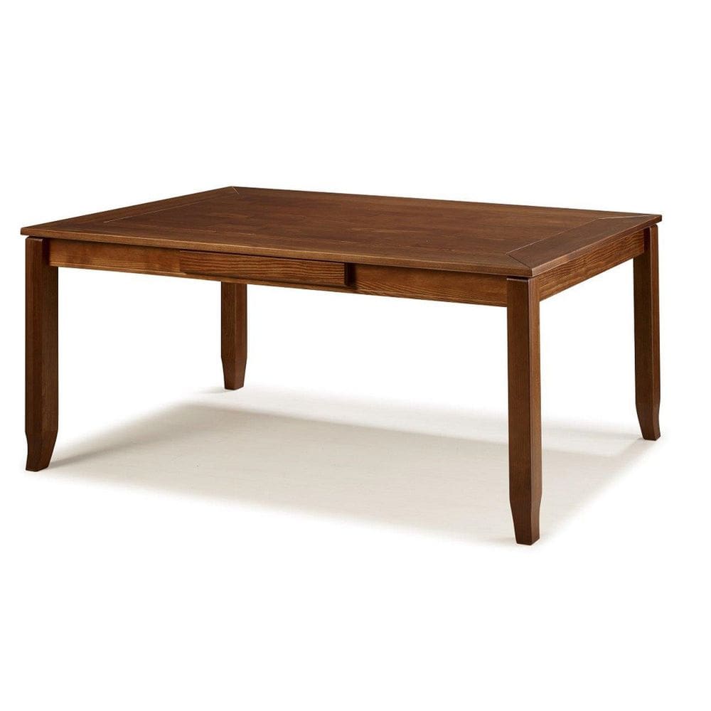 Mesa de Jantar 160cm em Madeira Maciça Gourmet Amendoa