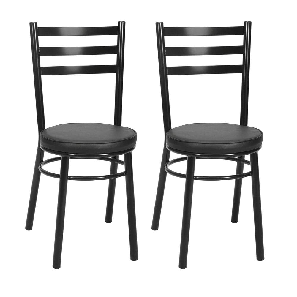 Conjunto 2 Cadeiras para Sala de Jantar Debrum Preto