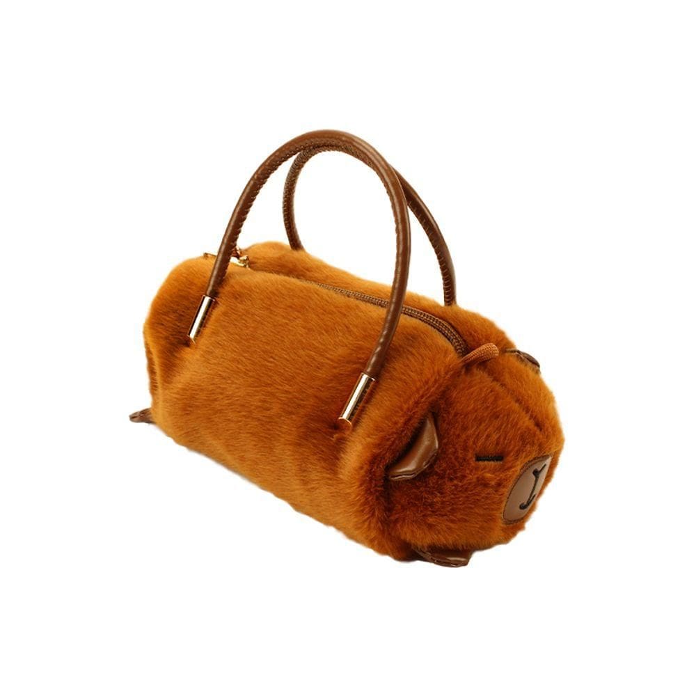 Bolsinha Pelúcia Capivara - BBR Toys