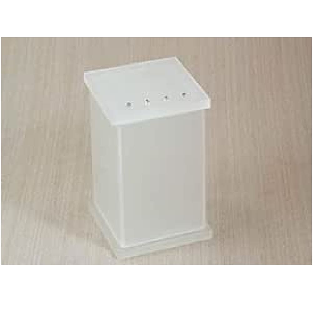 Porta Algodão/Porta Cotonetes em Acrílico Com Strass Jateado Decor Acrílicos