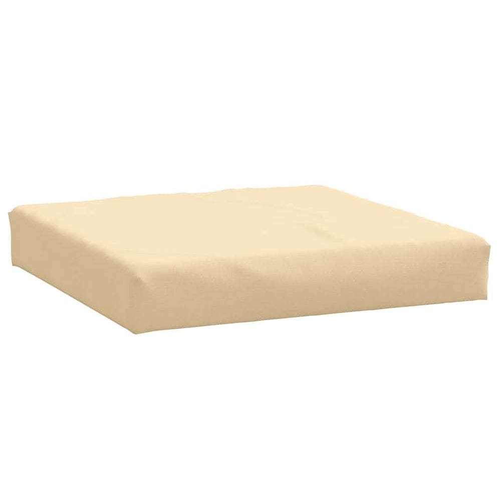 Almofada Pallet Cishion Sofá e Cadeira VidaXL Melange Beige