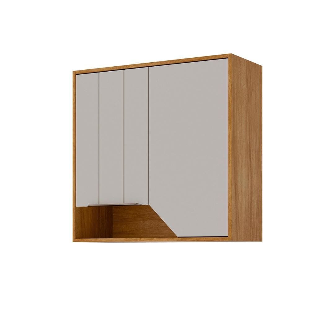 Armário Aéreo Celeste 80 cm com 2 Portas