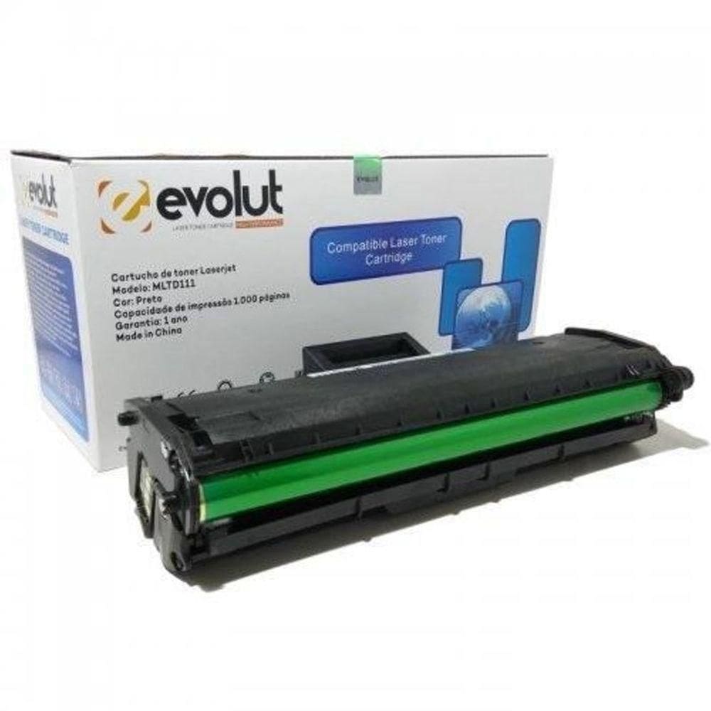 Toner Compativel Samsung Scx 2060-2070 - Evolut - Mlt D111s C-chip Atualizado - 1k