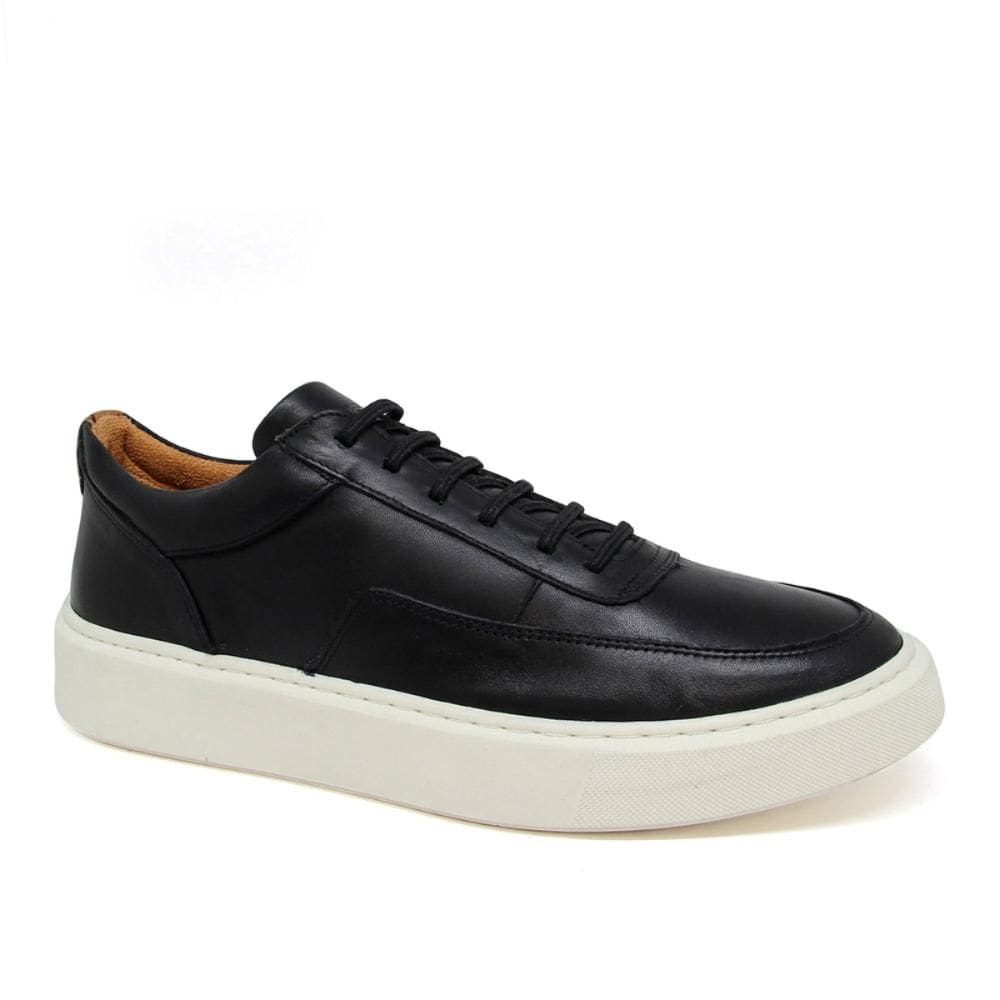 Tênis Casual Detrolt Masculino Couro Casual Sola Leve