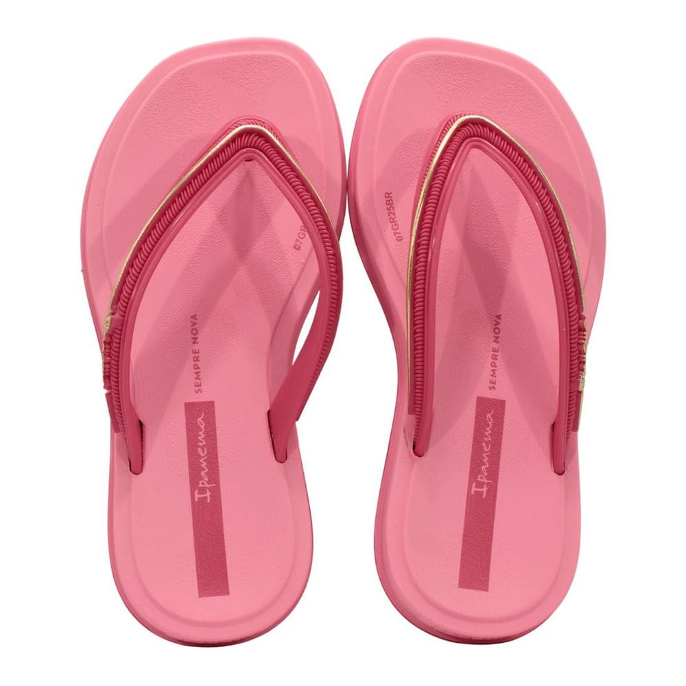 Chinelo Infantil Feminino Ipanema 27399 Glow Rosa Médio