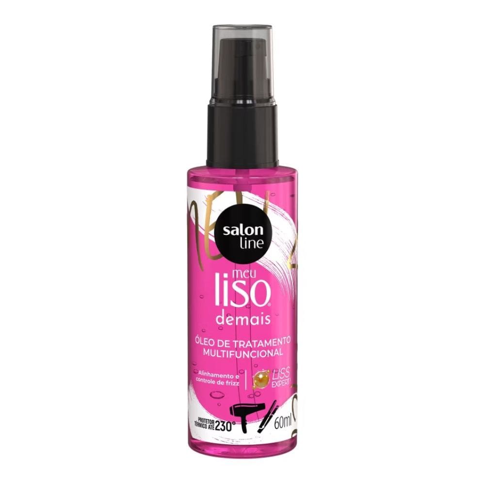 Óleo de Tratamento Multifuncional Salon Line Meu Liso Demais 60ml