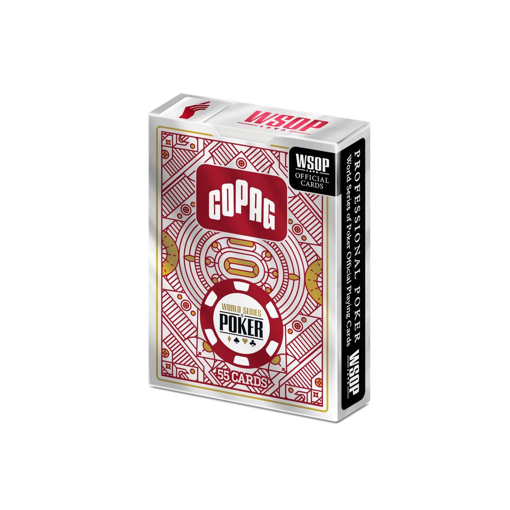 Baralho Wsop Unitário Vermelho