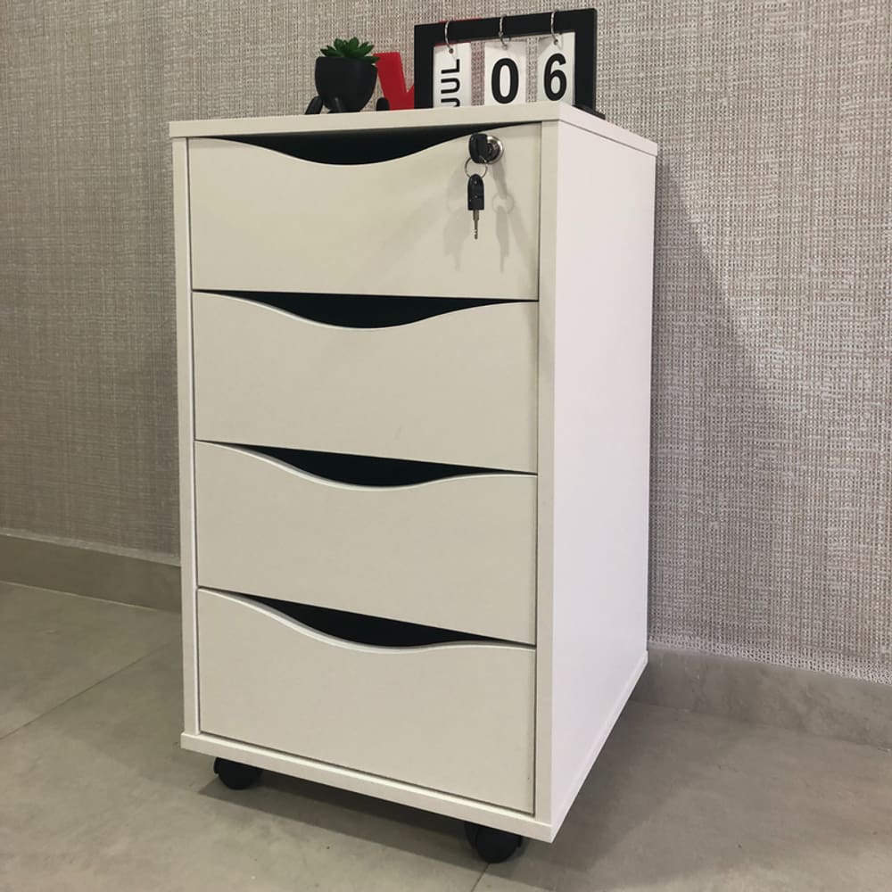 Gaveteiro Bit Branco 5670