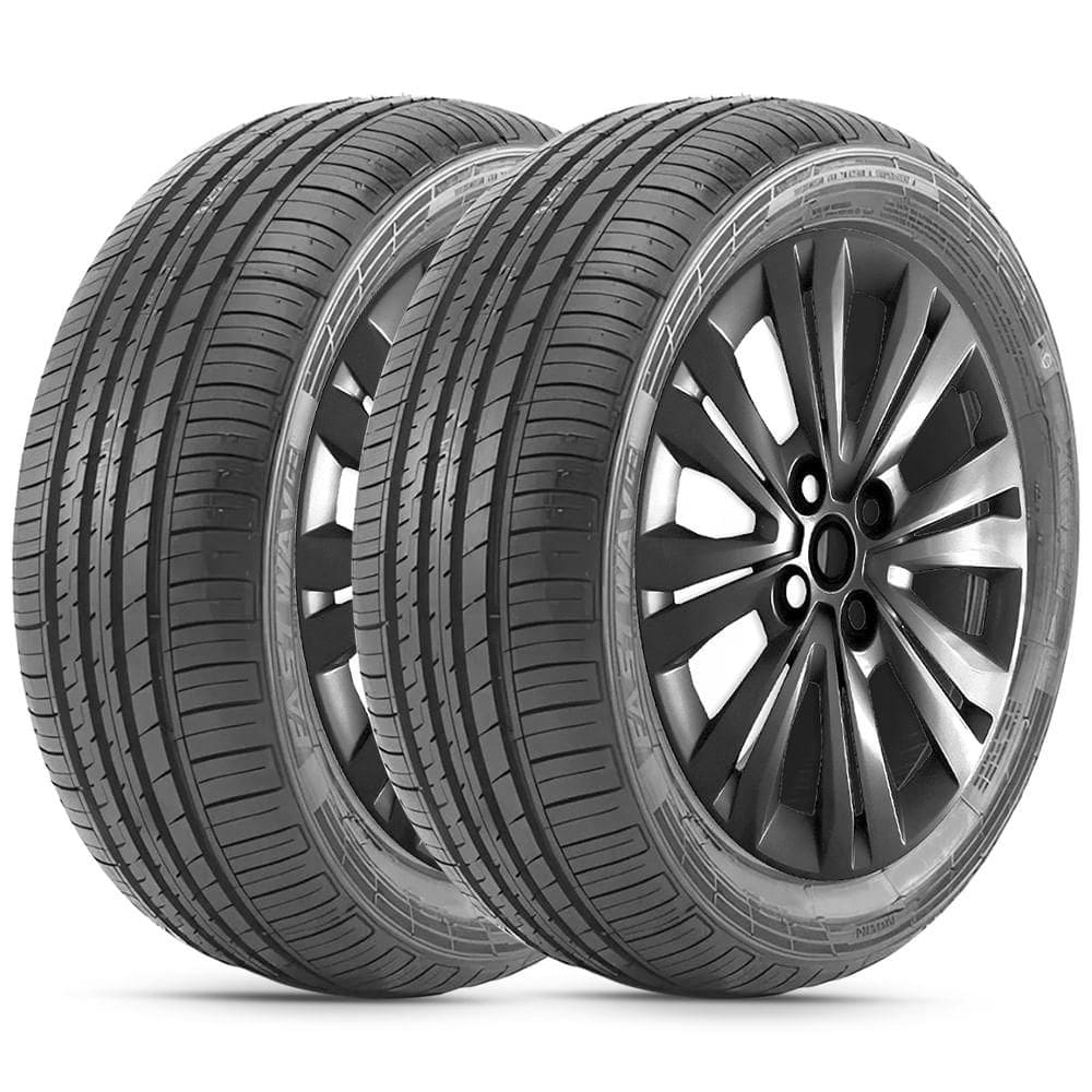 Kit 2 Pneu Aro 16 195/55R16 Xbri Fastway C2 91H Extra Load