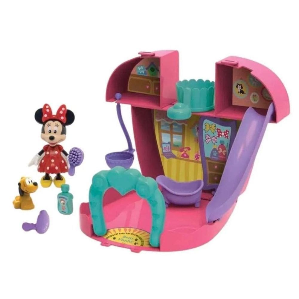 Playset Pet Shop da Minnie Infantil Elka