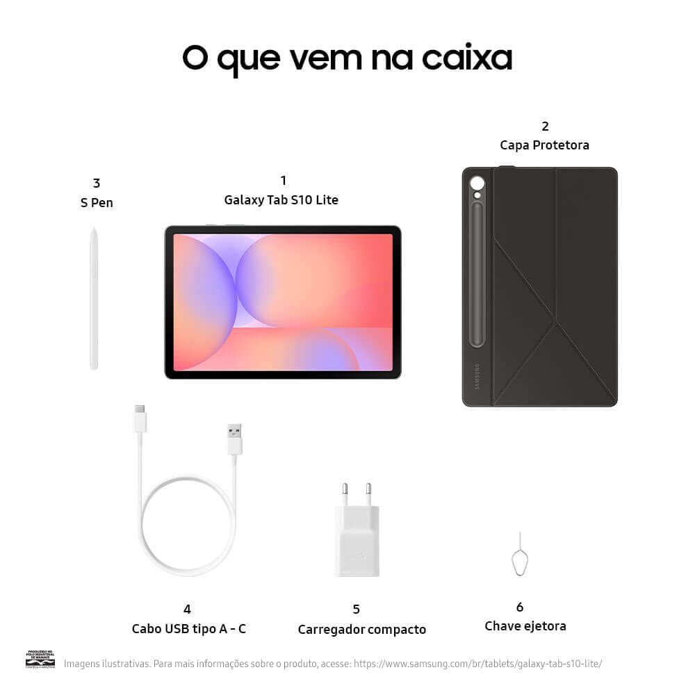Tablet Samsung Galaxy Tab S10 Lite | Ponto