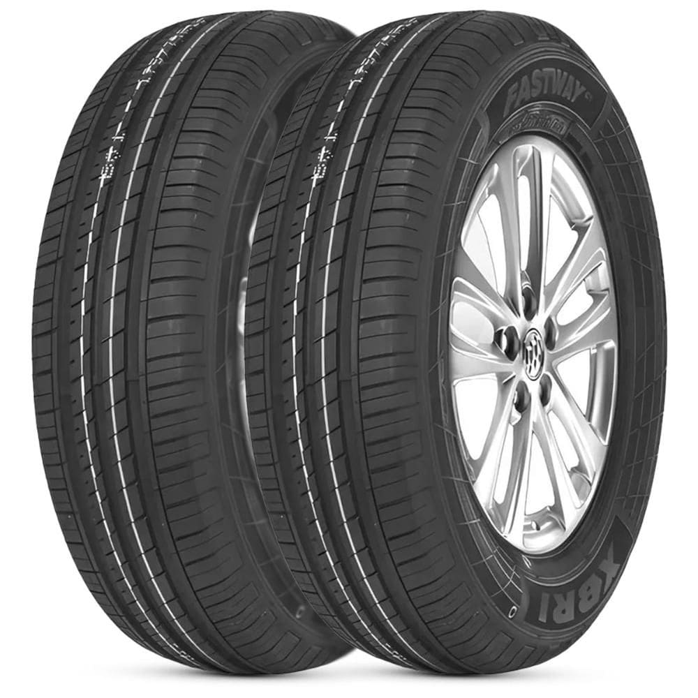 Kit 2 Pneu Aro 14 185/60R14 Xbri Fastway C1 82H