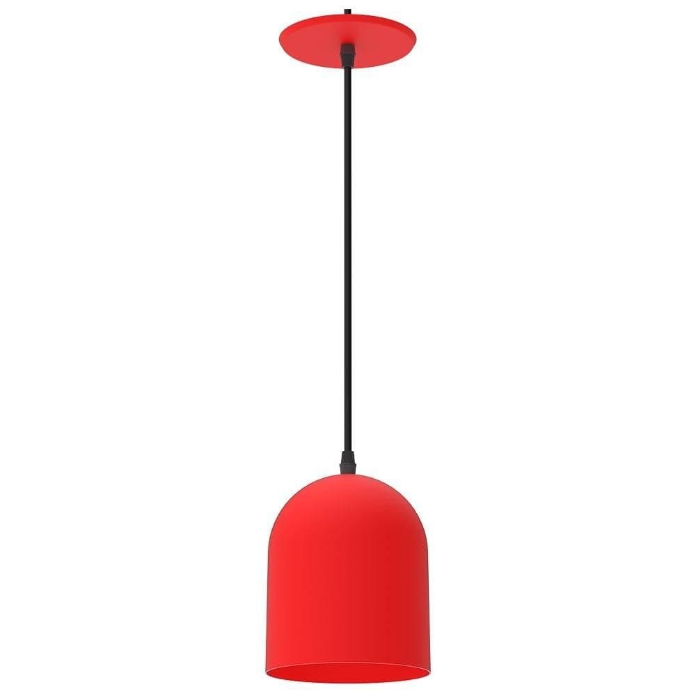 Luminária Pendente Modaza Tazza 60W, Vermelho