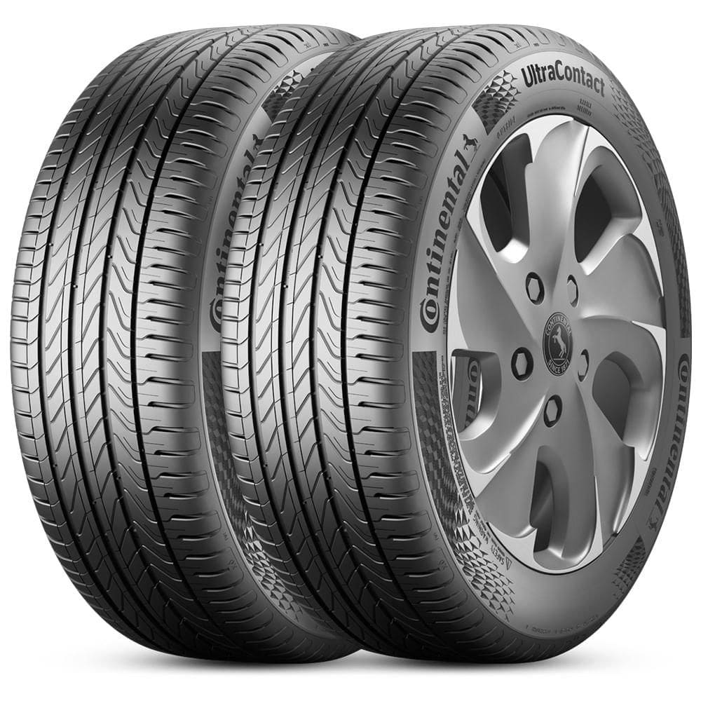 Kit 2 Pneu Aro 16 205/65R16 Continental UltraContact 95H