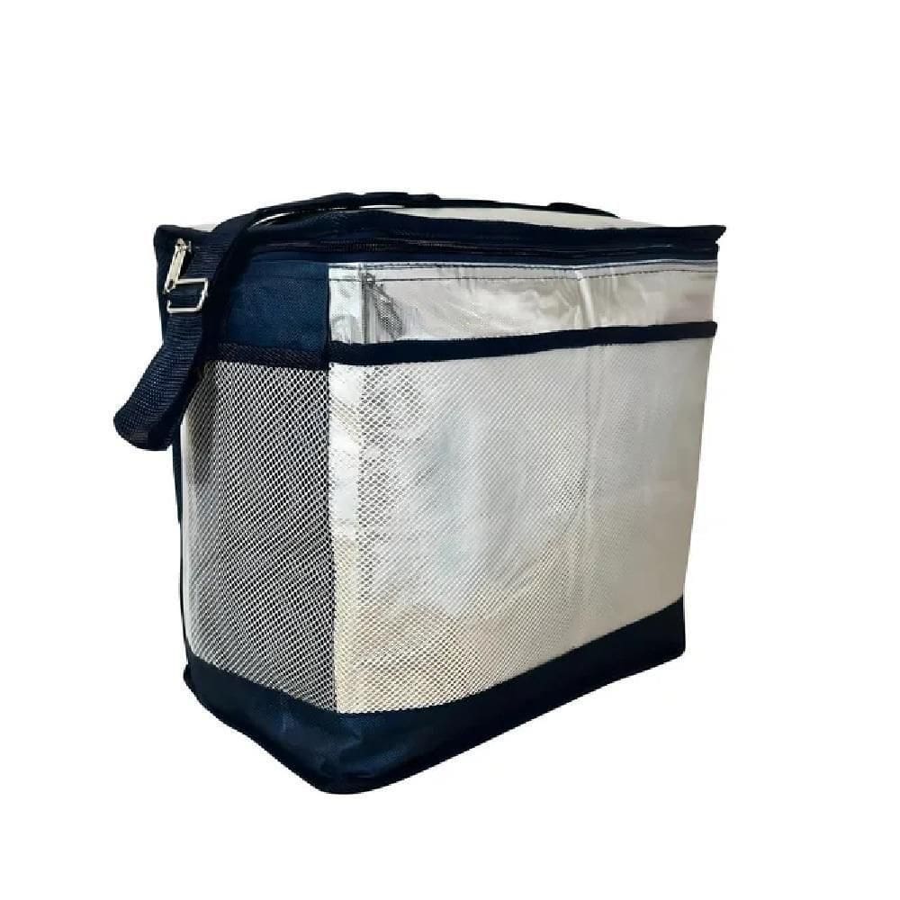 Bolsa Termica Portatil 17l Academia Marmita Com Alça Para Frasqueira Impermeavel Cooler Dobrável Camping Prai